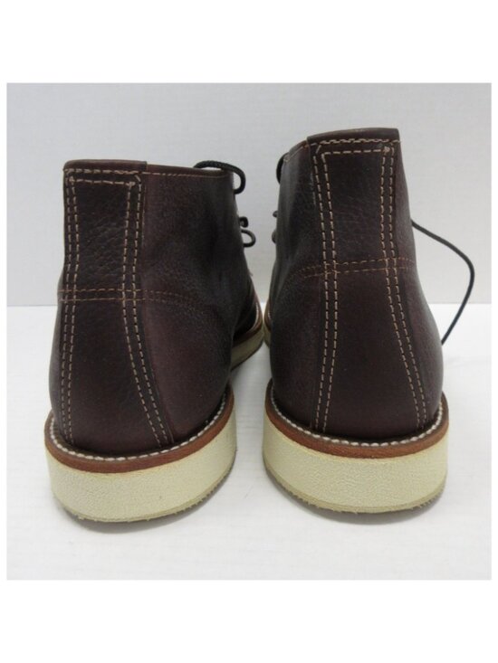 Red Wing Shoes Boots 11 D Chukka Leather Work Lace Up 3141 Made In USA main image 5